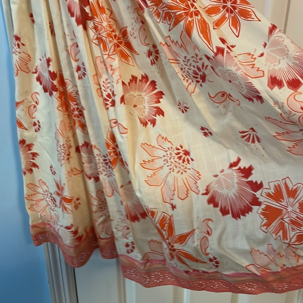 Gorgeous cotton dress with silk lining. Rebecca Taylor size 4 new without tags. - Picture 5 of 7